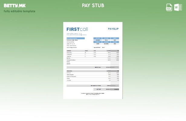 модерен стил Шаблон за уплата на компанија за шпедиција на повици